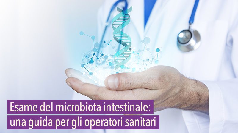 Medico e test del microbiota intestinale